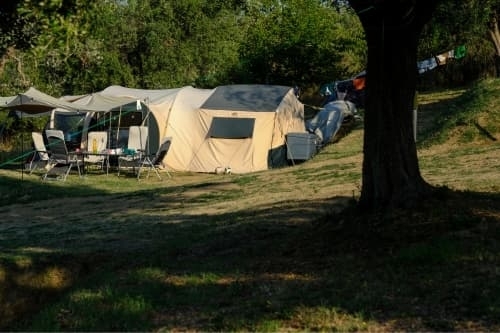 Kamperen bij Camping Vista Fermo Agriturismo Italië