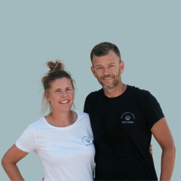 Nienke en Reijer Ran van Argriturismo Camping Vista Fermo