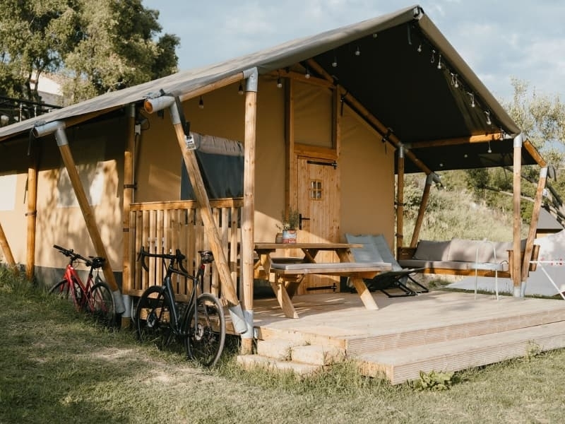 Safaritenten bij Camping Vista Fermo