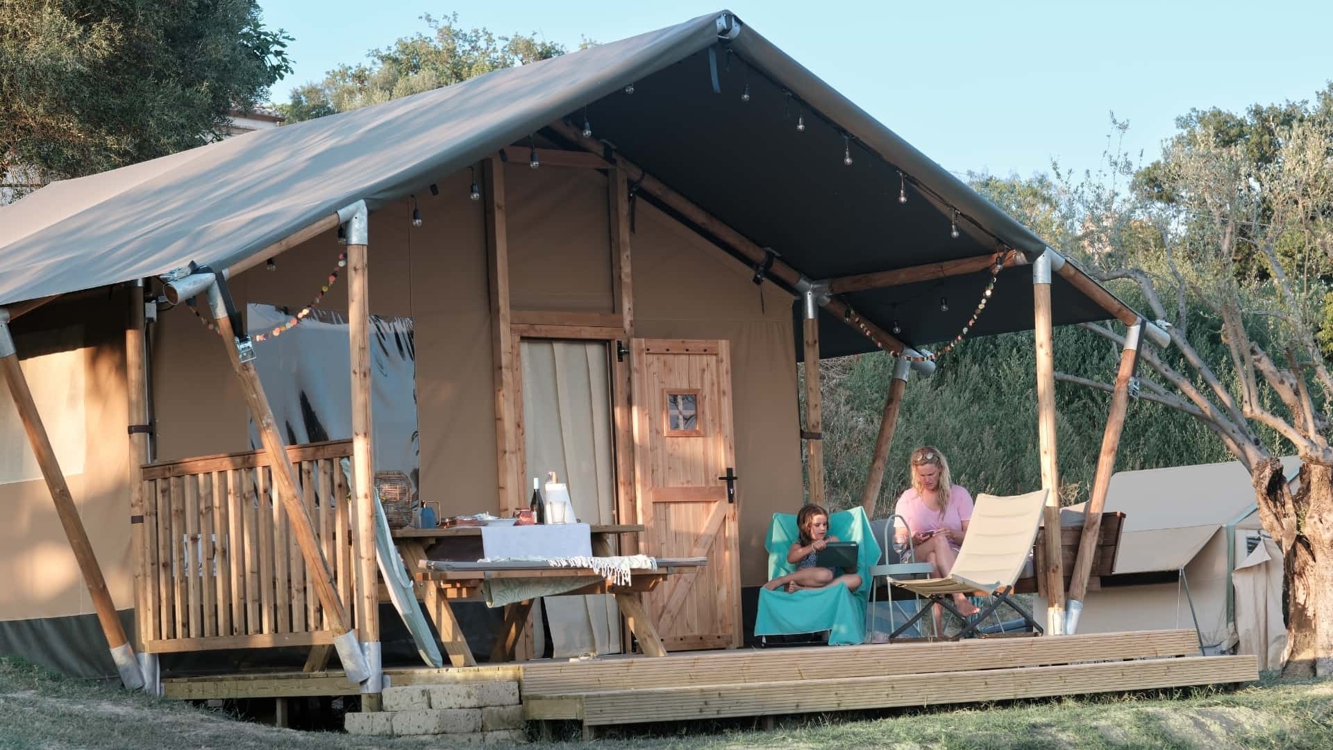Safaritenten in Italië bij Camping Vista Fermo