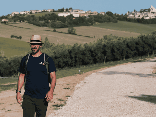 wandeling in de Monte Sibillini Camping Vista Fermo