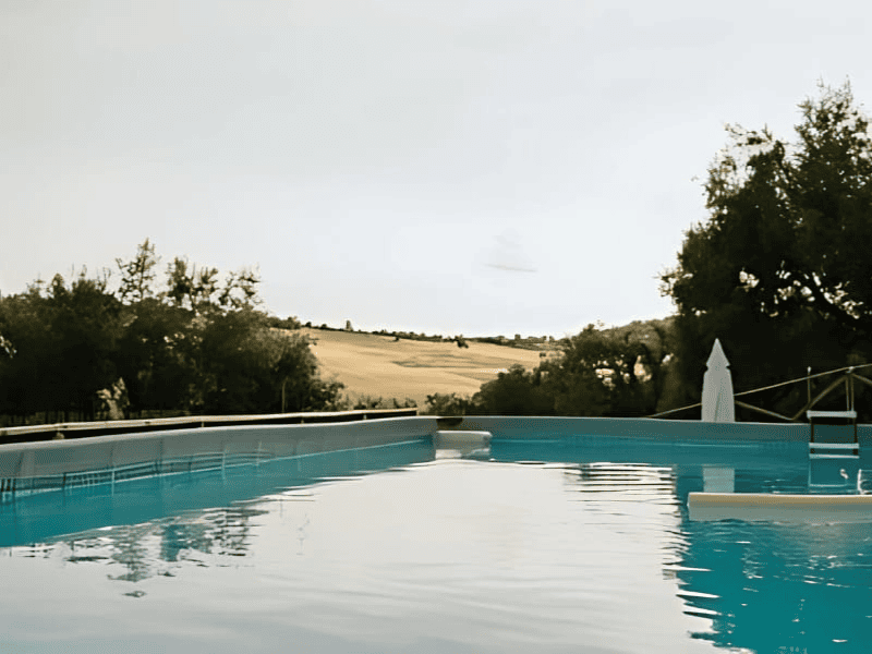 Zwembad camping vista Fermo