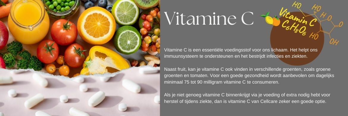 Vitamine C van Cellcare - een vriendelijke boost voor je gezondheid!
