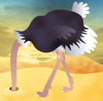 Struisvogel politiek