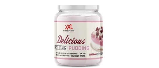 Delicious protein pudding cheesecake