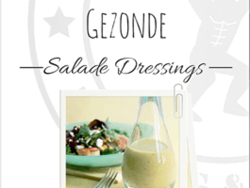 E-book eiwitrijke salade dressings recepten