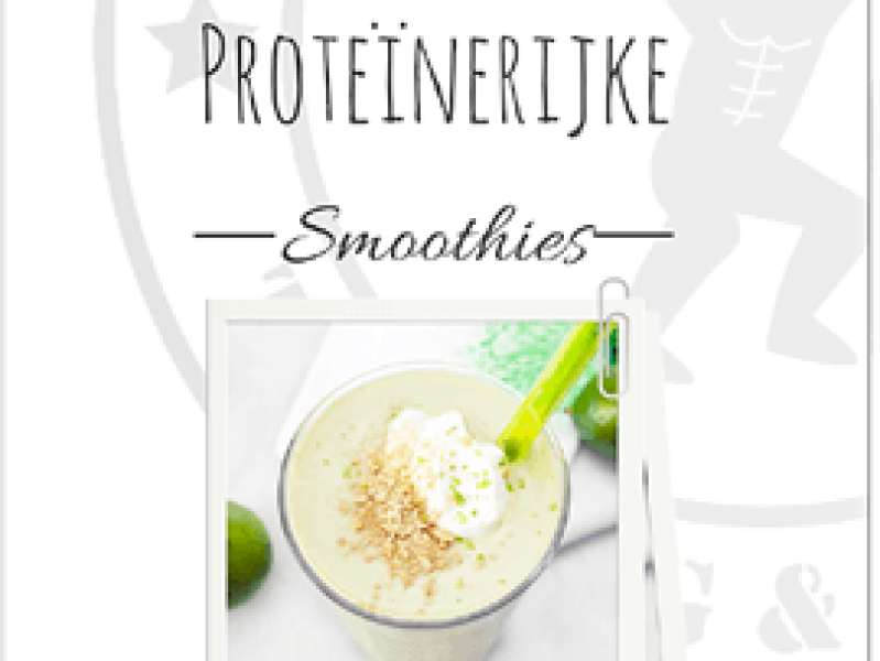 E-book eiwitrijke smoothie recepten