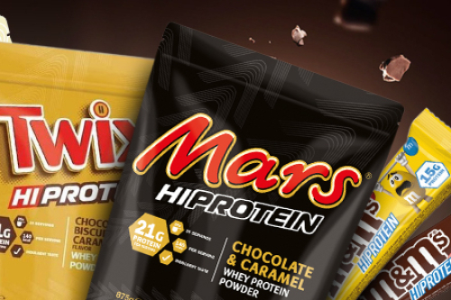 Mars hi protein bar eiwitrepen en eiwitpoeders