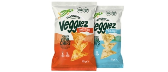 Moonpop Veggiez eiwitrijke chips