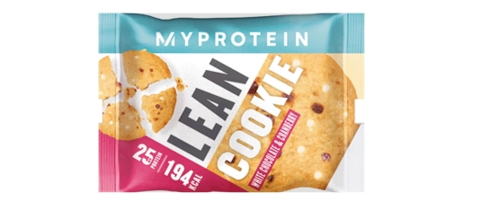 MyProtein lean cookie eiwitrijk