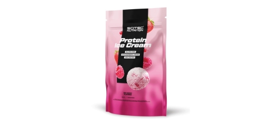 Protein ice cream red berry
