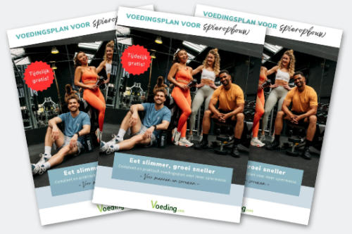 Voedingsplan voor spieropbouw en spiermassa