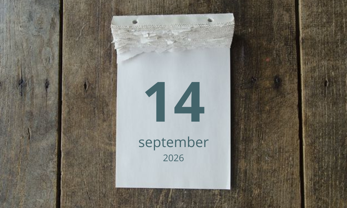 14 september 2026