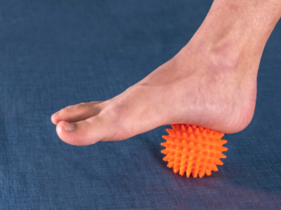 rechtere hallux valgus met voetentraining