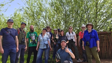 Community Fluitend het Jaar Door Biesbosch excursie vogels kijken
