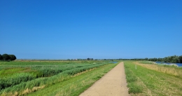 Plek van… Beginnen ondanks twijfel – Het fietspad op de dijk langs Polder Arkemheen Vitamine V