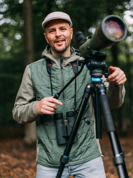 vogelwachter-adriaan-kowa-telescoop-vogels spotten