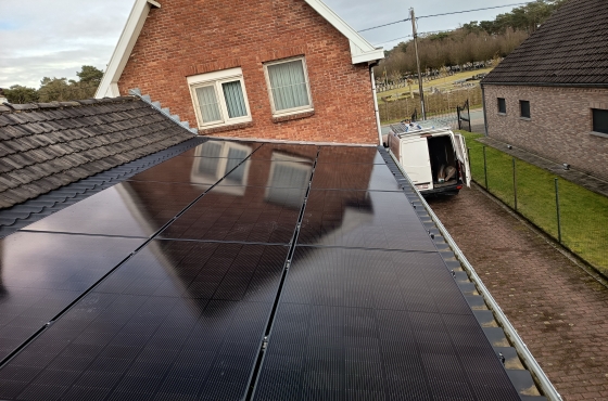 12 zonnepanelen project
