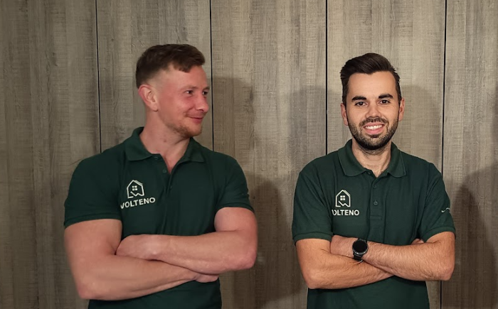 Volteno Dario en Bjorn medewerkers Volteno