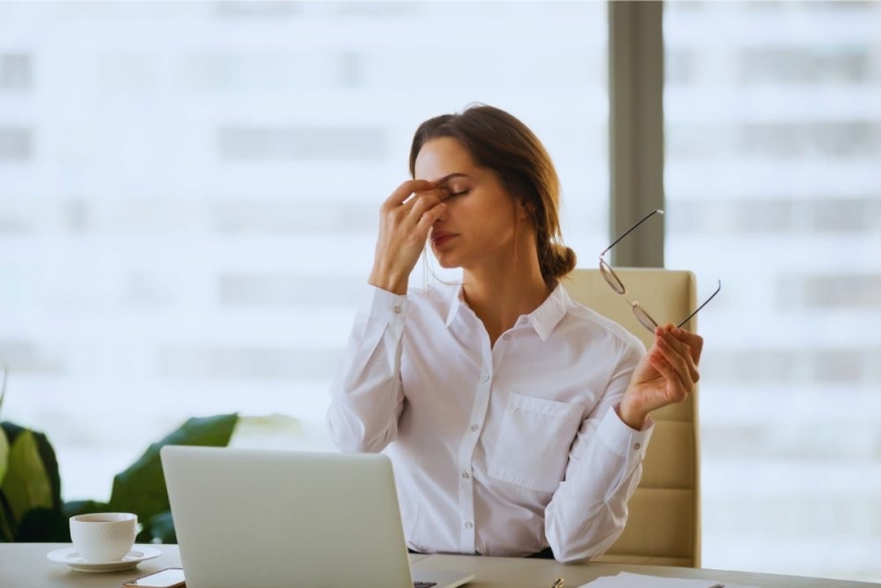 vermoeide ogen bijziendheid ogen ontspannen