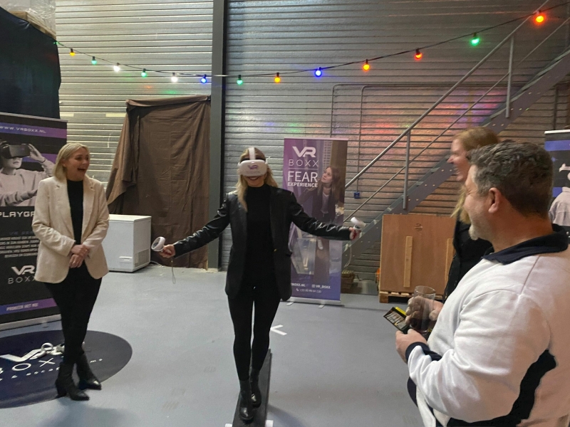 sfeervolle kerstborrel