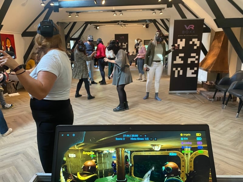 virtual reality bedrijfsuitje