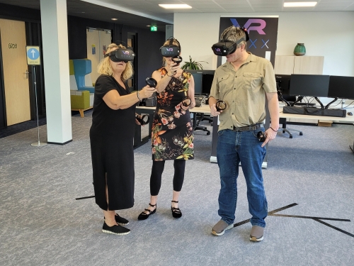 Samenwerking met Virtual Reality