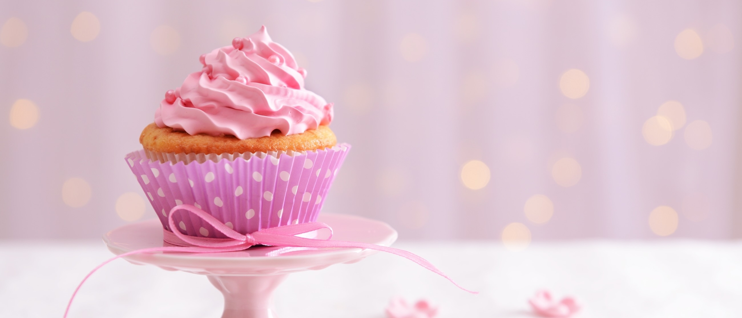 Frambozen cupcakes