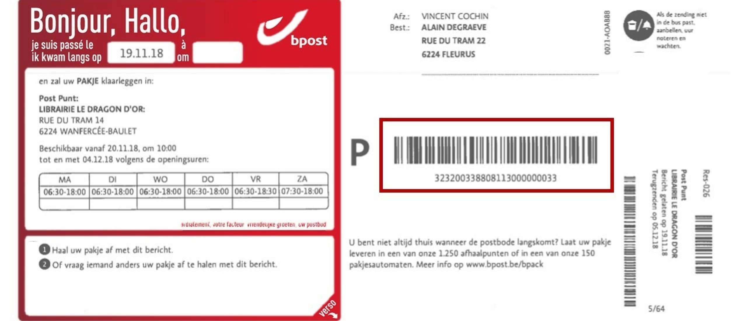 Aangetekende zending