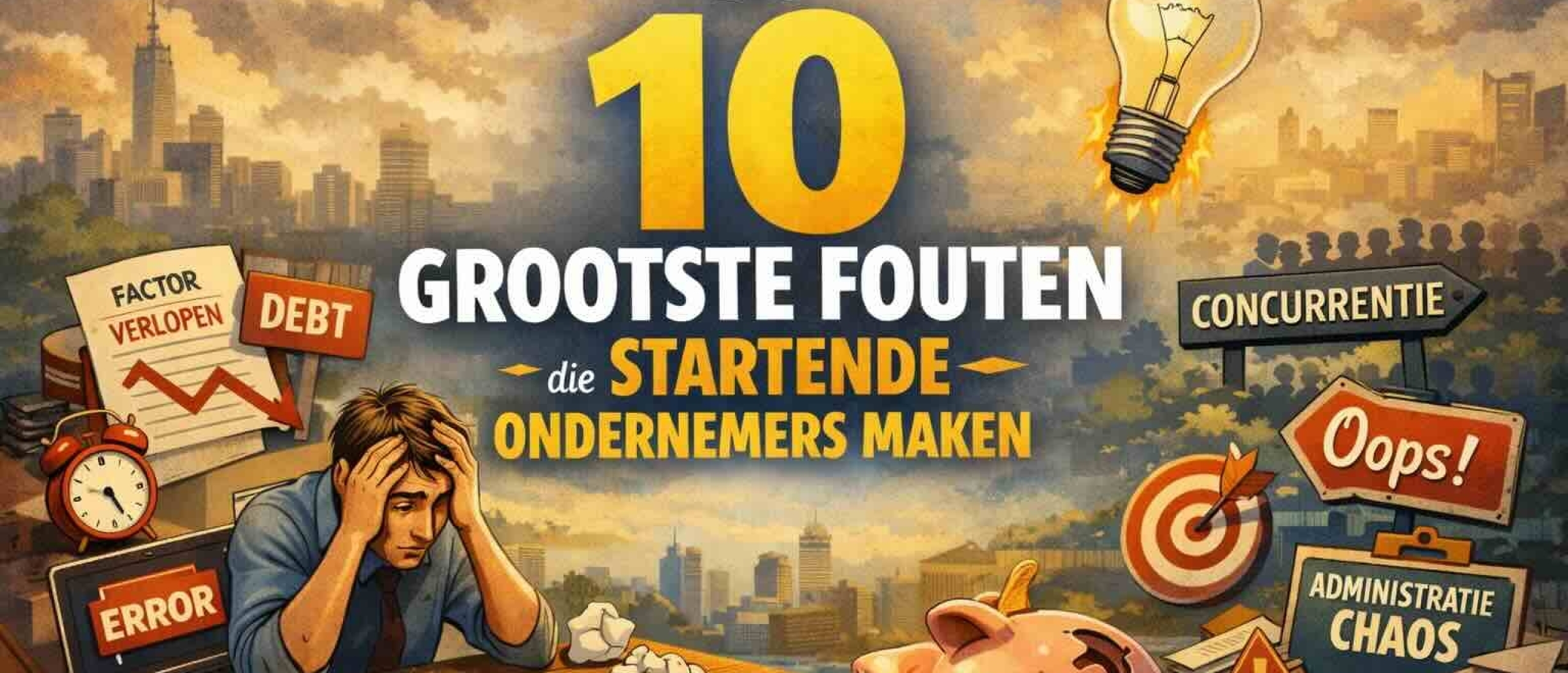 10 fouten van startende ondernemers