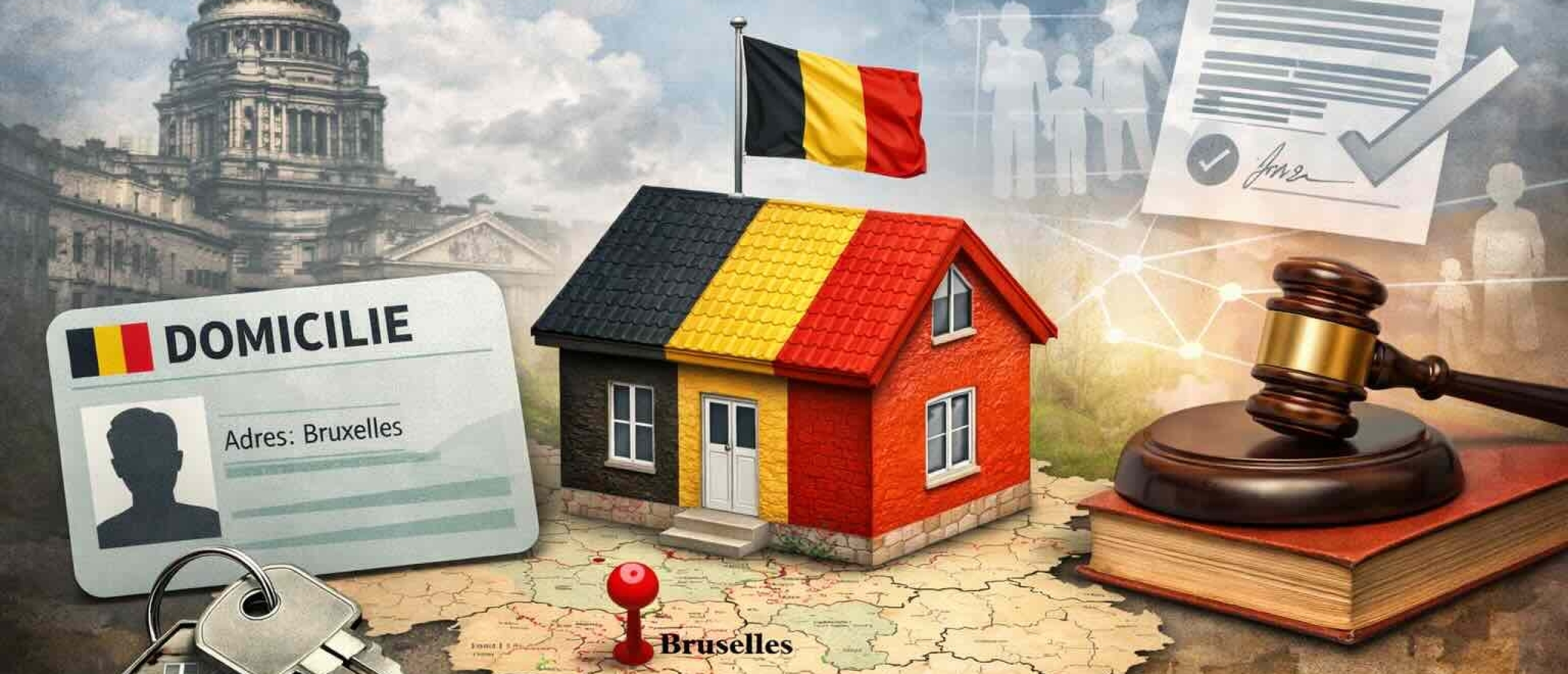 domicilieverlening in belgie