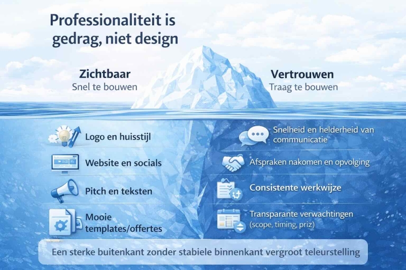 professionaliteit is gedrag