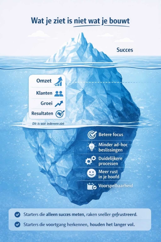 voortgang en succes voortgang en succes