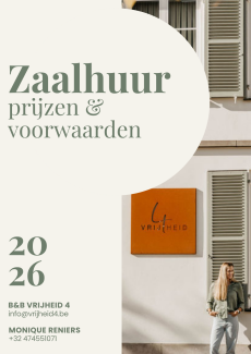 Brochure Zaalhuur Zaalhuur Vrijheid 4 Arendonk