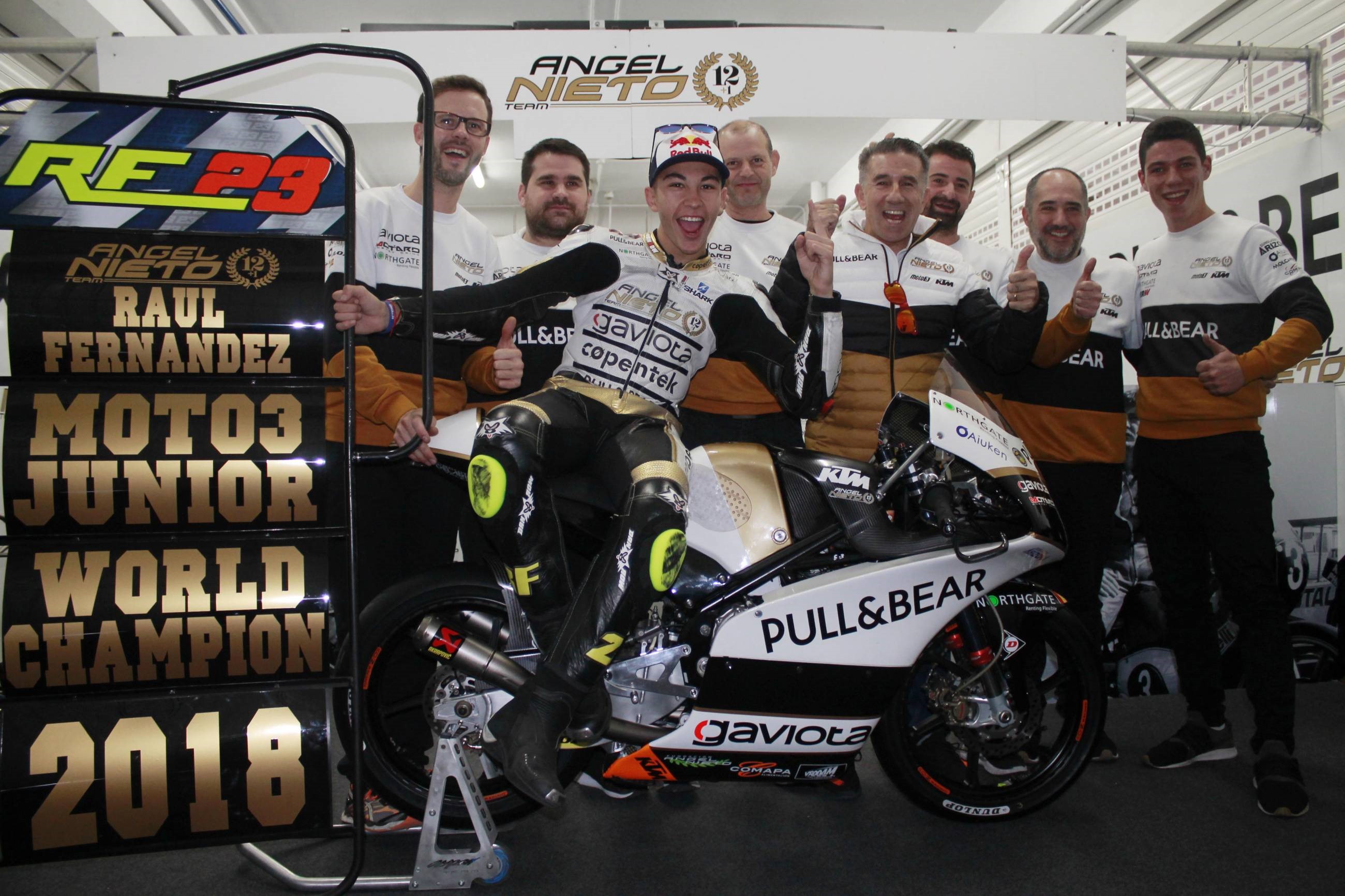 Raúl Fernández becomes first Spanish Moto3 Junior World Champion