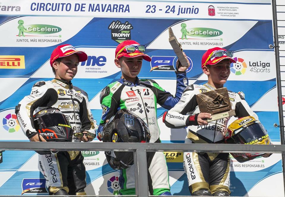 The junior Ángel Nieto Team extends the lead in Spanish Road Racing Championship
