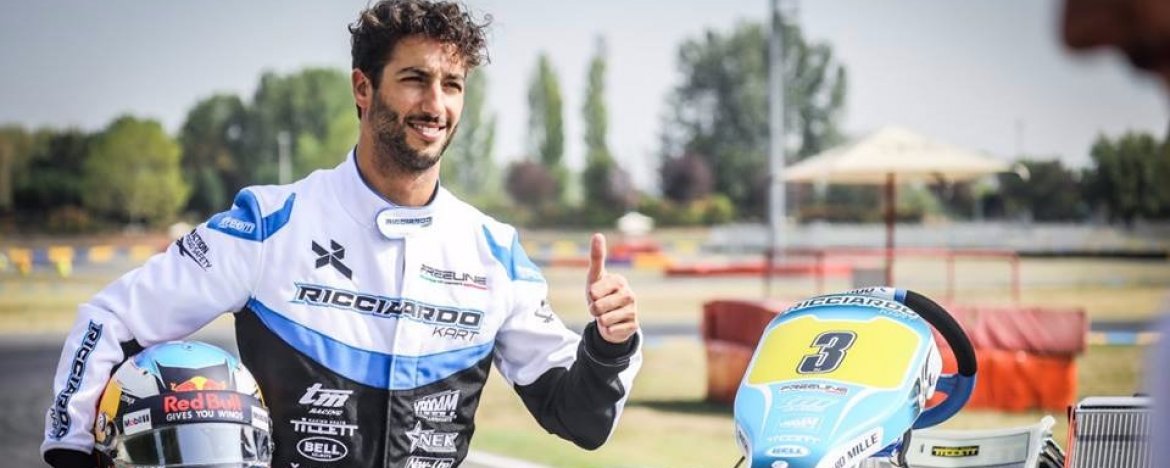Official kart racing oil partner of the Ricciardo Kart Factory Racing Team