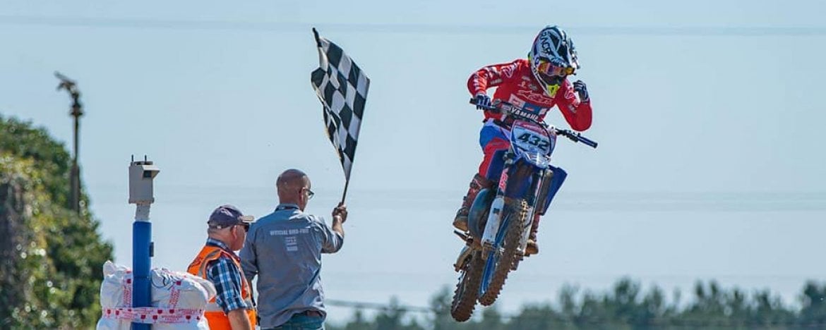 Doubble victory for Talent Pool Rider Ivano Van Erp AT EMX85 Lommel, Belgium