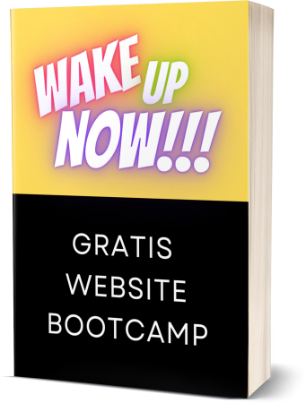 Wake up Now Real Marketing Gratis Website Bootcamp Boek