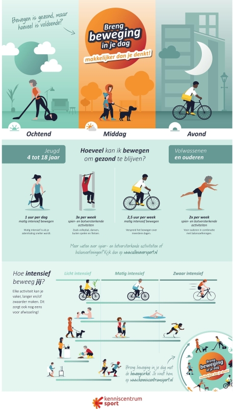Infographic beweegrichtlijn