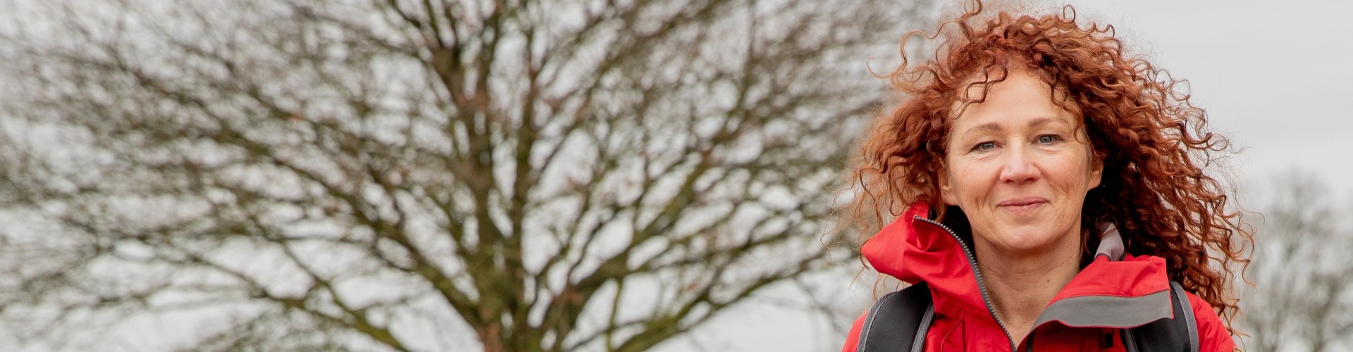 wandelen en afvallen wandelvrouw