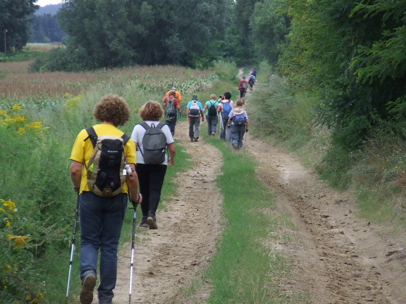 Wandelkaart Artventures vakanties in Hongarije voor wandeltrektochten