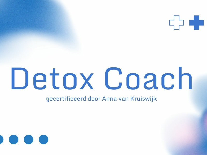 Detox Coach gecertificeerd Detox Coach gecertificeerd