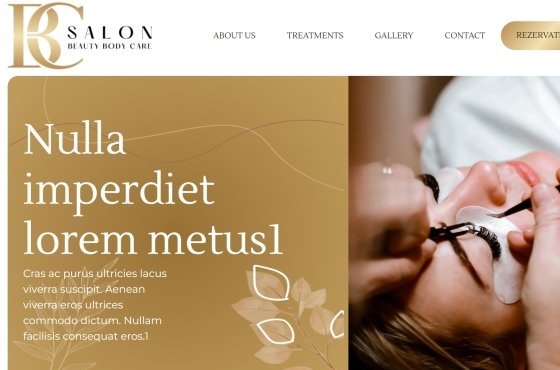 website laten maken voor salon