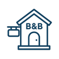 Bed and Breakfast website icon - Website voor Horeca