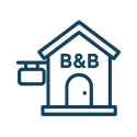 Bed and Breakfast website icon - Website voor Horeca