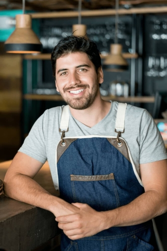 Bram Eigenaar - Lokaal 12 - Voorbeeld Website voor Restaurant