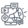 Contact en socials - Website voor Bed and Breakfast