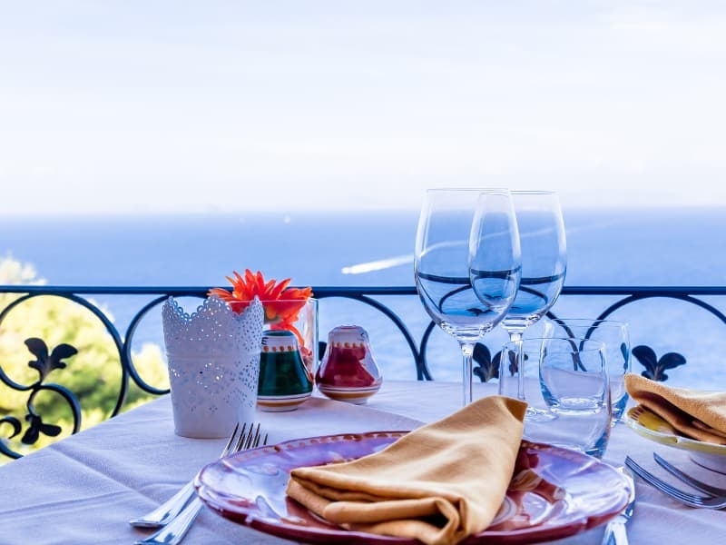 Dineren met waanzinnig uitzicht - Alvento Hotel - Voorbeeld Website voor Hotel