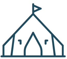Glamping - Website Icon - Website voor Horeca